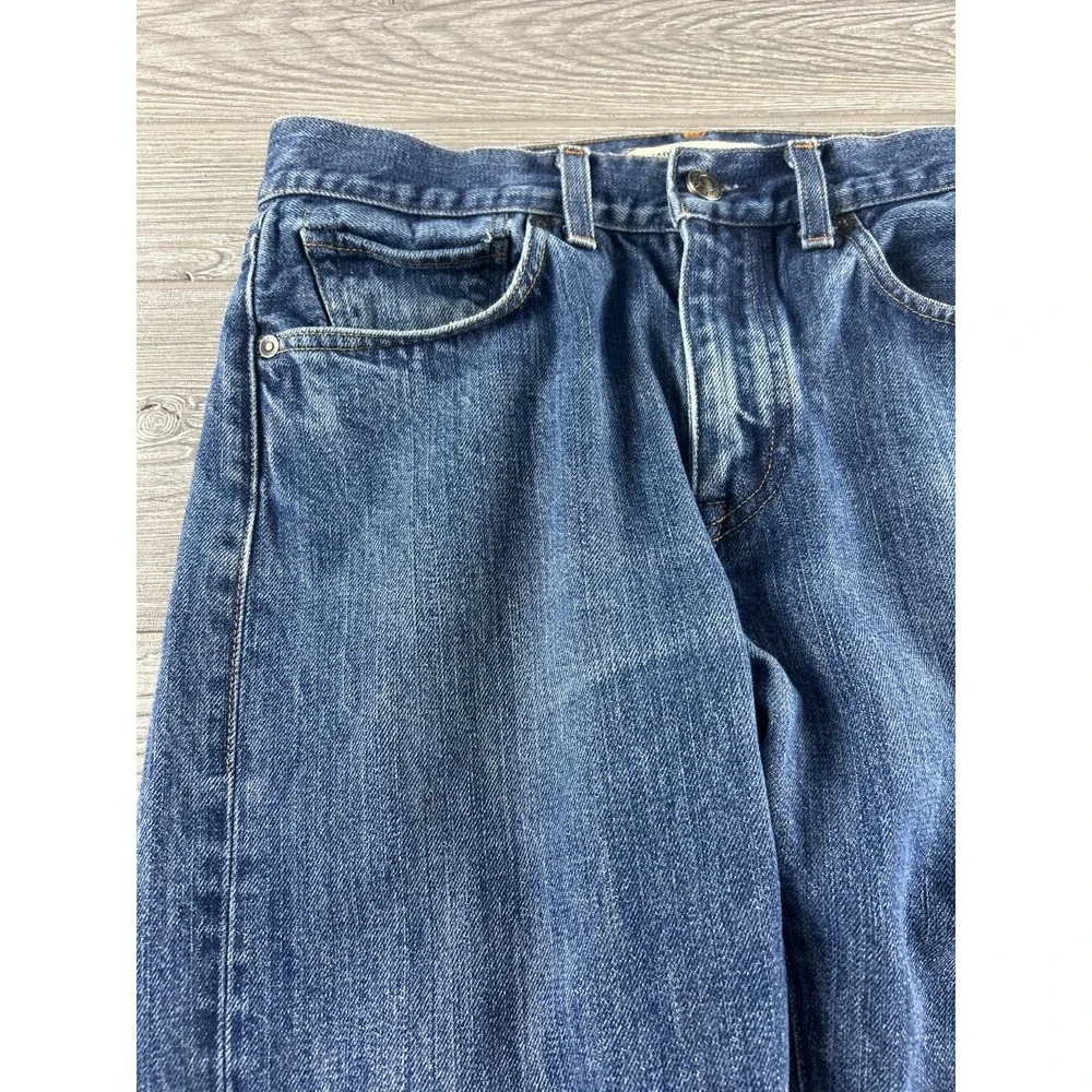 Levi's Made & Crafted Shuttle Tapered Blue Jeans Mens 30 Dark Wash